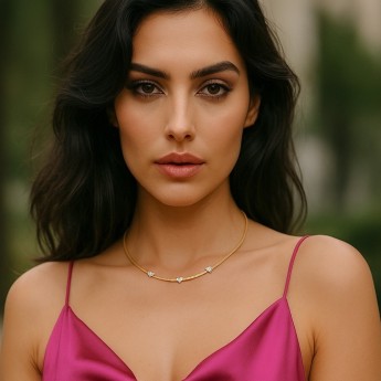 Collana Donna MARCELLO PANE Cashmere - CLLC008