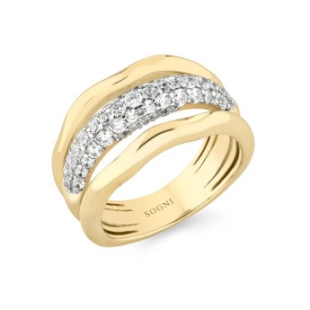 Anello Donna SOGNI Scolpiti - AN133GB/16