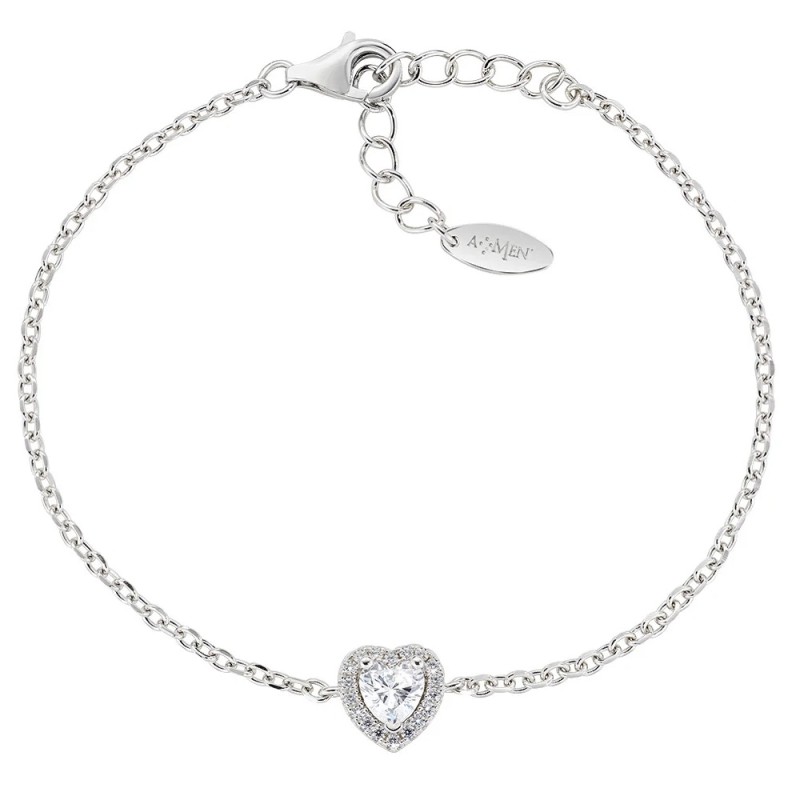 Bracciale Donna AMEN Cuori - BRTICUBBZ