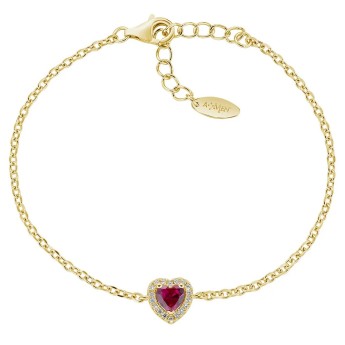 Bracciale Donna AMEN Cuori - BRTICUGRZ