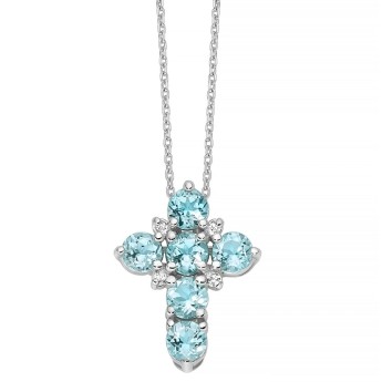 Collana Donna MILUNA Gemma del Cielo - CLD5211X