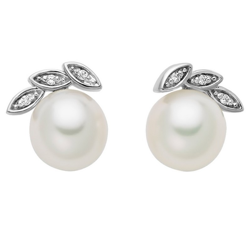 Orecchini Donna MILUNA Perle 375 - PER2723X