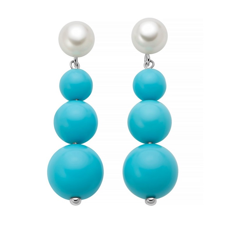 Orecchini Donna MILUNA Terra e Mare - PER2878