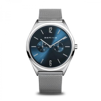 Orologio Uomo Bering 17140-007 solo tempo analogico con movimento al quarzo collezione Ultra Slim