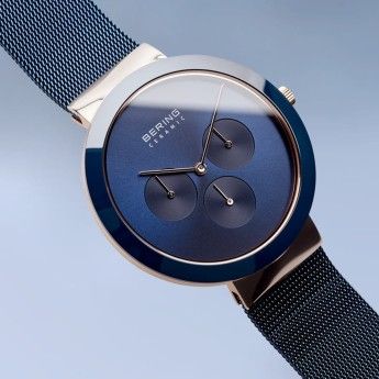 Orologio Uomo Bering 35040-367 solo tempo analogico con movimento al quarzo collezione Ceramic