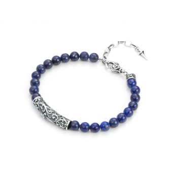 Bracciale Uomo Cesare Paciotti – Bracciale in argento 925  rodiato collezione Effigy – JPBR1740V