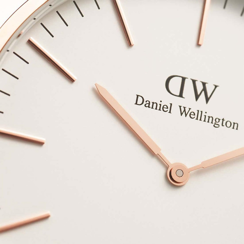 Orologio Uomo Daniel Wellington DW00100005 solo tempo movimento al quarzo collezione Classic Warwick 40 mm