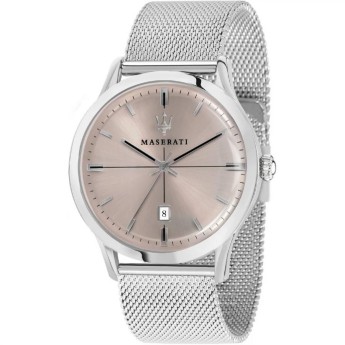 Orologio Uomo Maserati R8853125004 solo tempo analogico movimento al quarzo collezione Ricordo