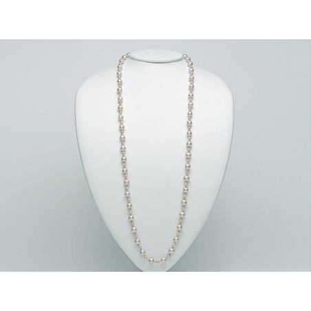 Collana Donna Miluna PCL5445V con perle orange 5-5,5 mm e perle pesca 8,5-9 mm coltivate di acqua dolce