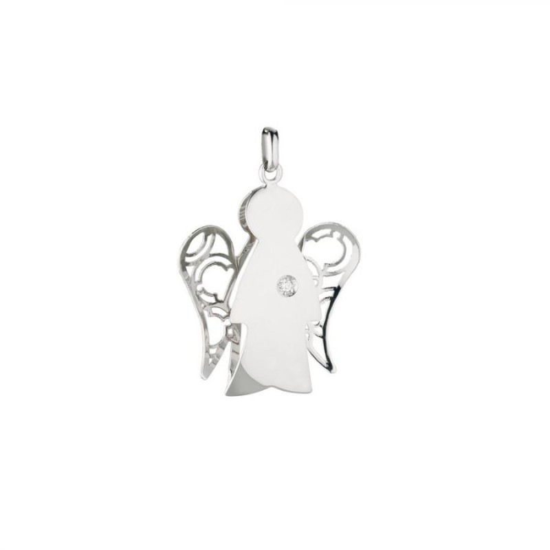 Pendente Donna Roberto Giannotti PZ581 in oro bianco collezione Angeli