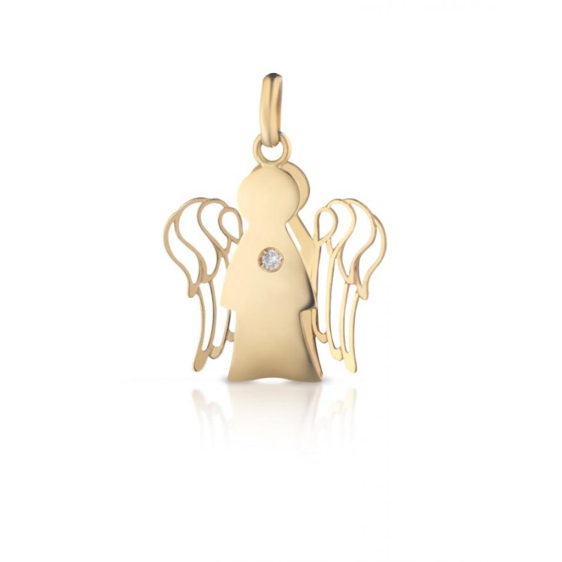 Pendente Donna Roberto Giannotti PZ643 in oro giallo collezione Angeli