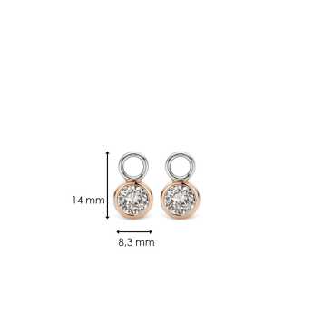 Charm per orecchini Donna TI SENTO MILANO 9180ZR