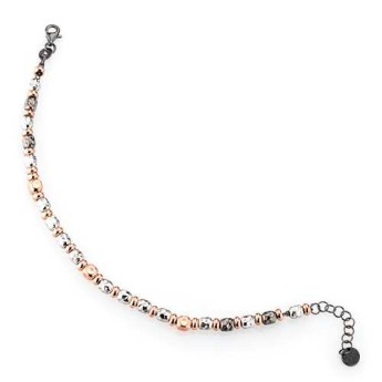 Marcello Pane Bracciale Da Uomo Argento 925.    Rif. BRIT013