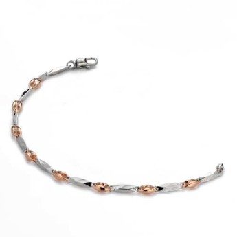 Marcello Pane Bracciale Da Uomo Argento 925.   Rif. BRMM016