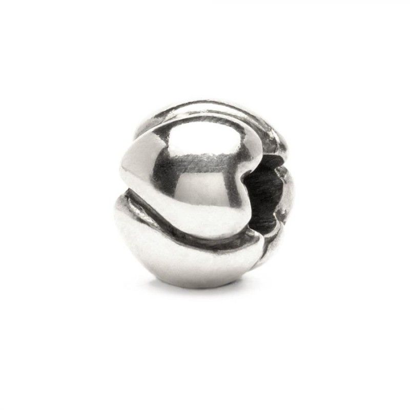 Beads Trollbeads TAGBE-20084 “Cuori Grandi” in argento 925