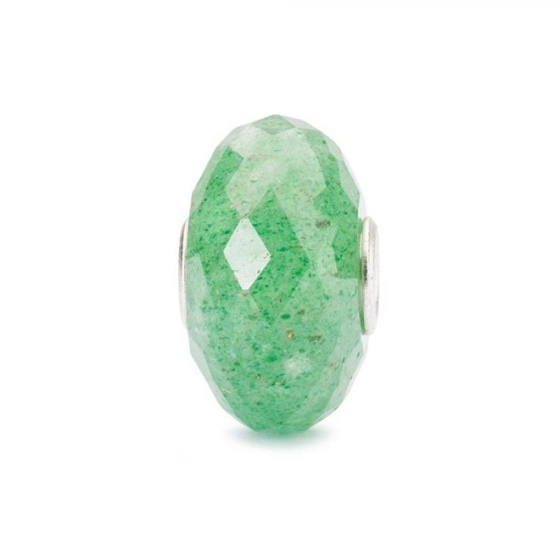Beads Trollbeads TSTBE-20031 “Avventurina Verde” in pietra preziosa