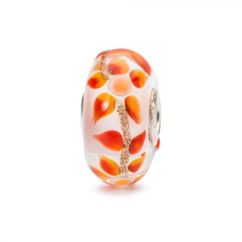 Beads Trollbeads TGLBE-10459 “Fiore dei Sogni” in vetro