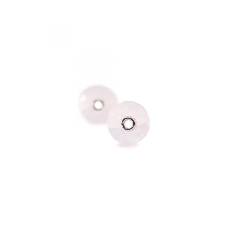 Orecchini Trollbeads - Orecchini argento Quarzo Rosa - TSTEA-00011