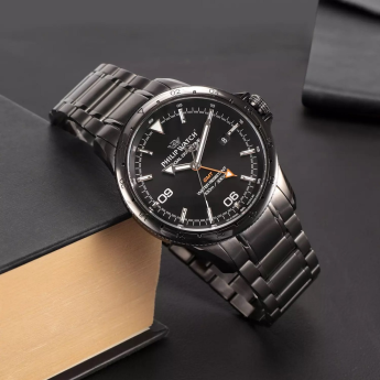 Orologio Uomo Philip Watch R8253214002 solo tempo con movimento al quarzo Swiss Made collezione Grand Reef Gmt