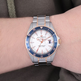 Orologio Uomo Philip Watch R8253209001 solo tempo con movimento al quarzo Swiss Made collezione Sealion