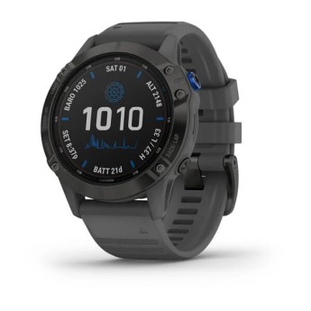 Orologio Uomo Garmin Fenix 6 - Pro Solar Edition Black 010-02410-11