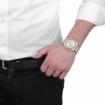 Orologio Uomo Philip Watch R8223597020 solo tempo con movimento automatico Swiss Made collezione Caribe