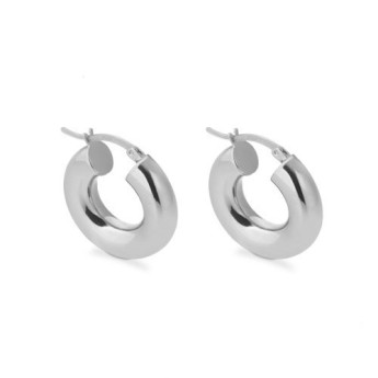 Orecchini Donna Marcello Pane in argento rodiato  -  ORSA001/B