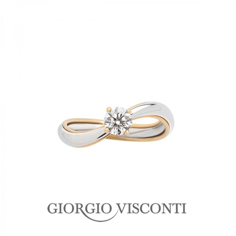 Anello Donna GIORGIO VISCONTI in oro con diamante - AM16766E
