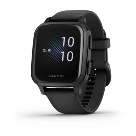 Orologio Unisex Garmin - Orologio Smartwatch Gps Black Slate Music Edition collezione Venu Sq - 010-02426-10