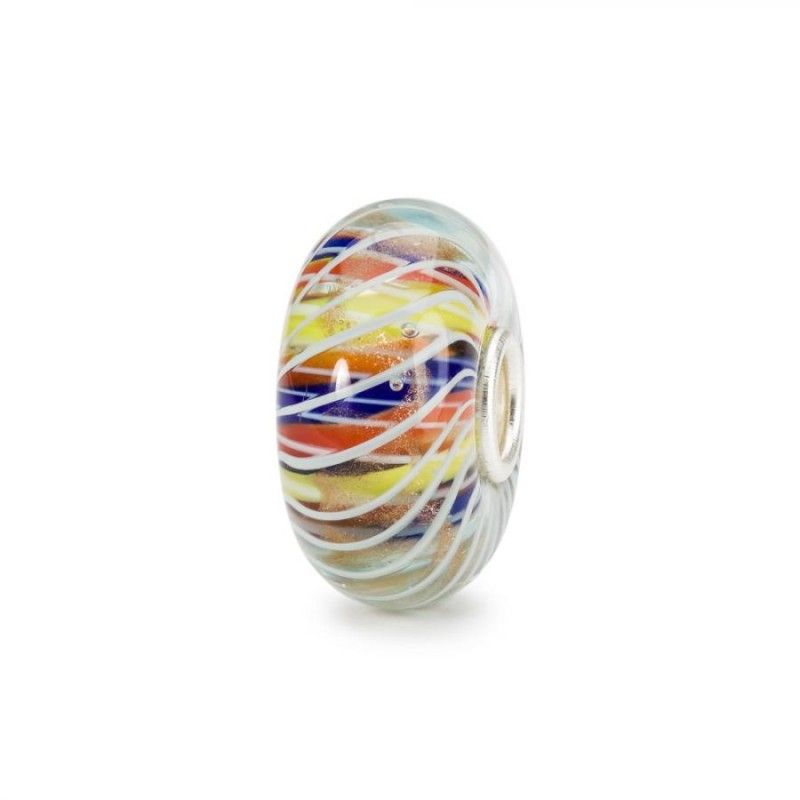 Beads Trollbeads TGLBE-20121 “Spirale Magica” in vetro - Limited Edition