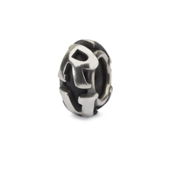 Stop Trollbeads TAGBE-10227   “Lettera R” in argento 925