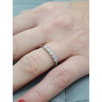 Anello Donna in oro bianco - 195.FD-A19-M5