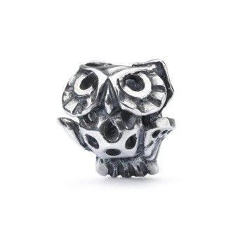 Beads TROLLBEADS   -   Gufo Saggio   -   in Argento 925‰   -   TAGBE-30140