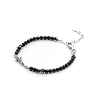 Bracciale Uomo CESARE PACIOTTI Full Silver Foliage - JPBR2112V