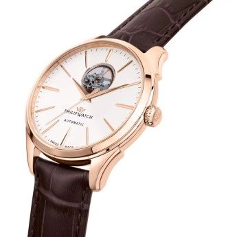 Orologio Uomo Philip Watch R8221217001 solo tempo analogico con movimento automatico Swiss Made collezione Roma