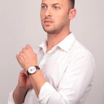 Orologio Uomo Philip Watch R8221217001 solo tempo analogico con movimento automatico Swiss Made collezione Roma