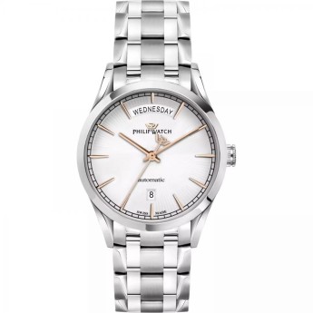 Orologio Uomo Philip Watch R8223180003 - Orologio solo tempo con movimento automatico Swiss Made collezione Sunray