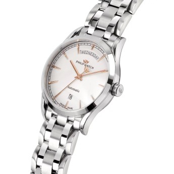 Orologio Uomo Philip Watch R8223180003 - Orologio solo tempo con movimento automatico Swiss Made collezione Sunray