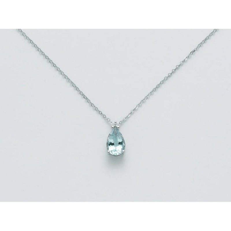 Collana Donna MILUNA collezione Acquamarina - CLD4236