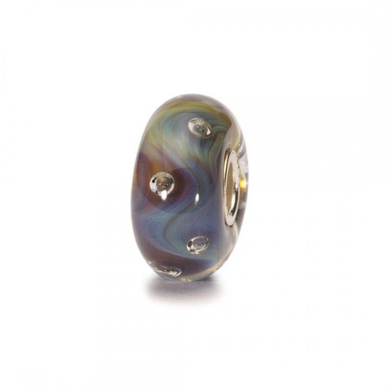Beads Trollbeads - Beads in vetro Bolle Azzurre Universale - TGLBE-10148