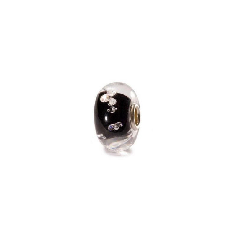 Beads Trollbeads - Beads in vetro Diamante Nero - TGLBE-00070