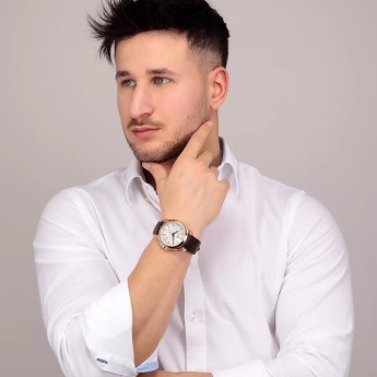 Orologio Uomo Philip Watch R8271618001 - Orologio cronografo con movimento al quarzo Swiss Made collezione Amalfi