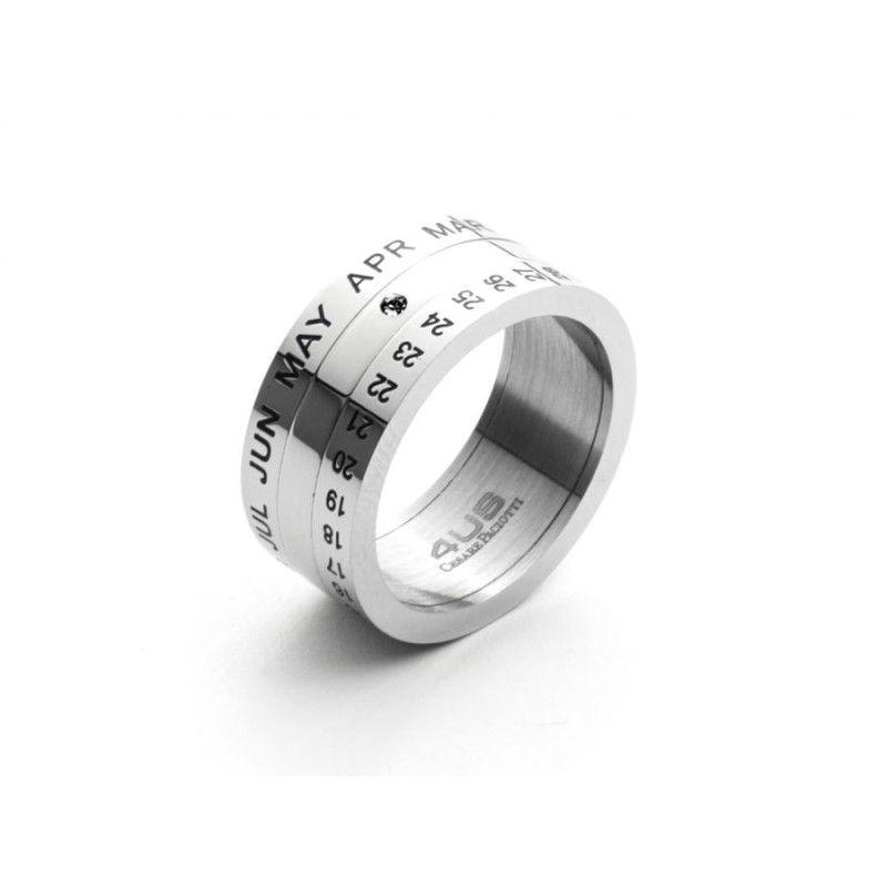 Anello Uomo 4US CESARE PACIOTTI   Steel Date  -  4UAN3839/20
