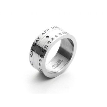 Anello Uomo 4US CESARE PACIOTTI  Steel Date  -  4UAN3839/24