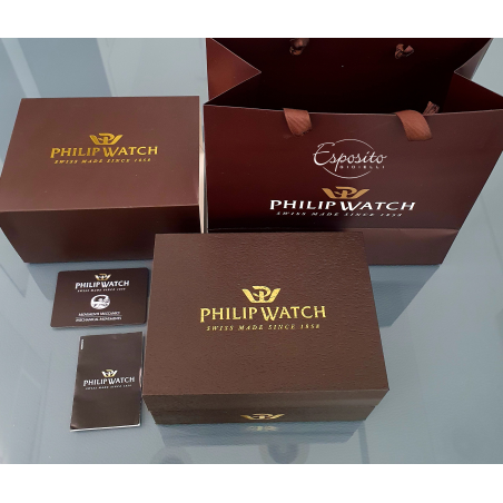 Orologio Uomo Philip Watch R8273995007 cronografo analogico con movimento al quarzo Swiss Made collezione Blaze