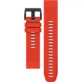 Cinturino Garmin 010-12496-03 - Cinturino QuickFit 22 mm in silicone Flame Red