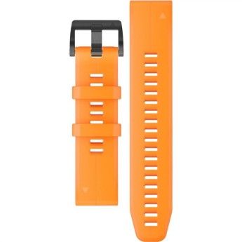 Cinturino Garmin 010-12740-04 - Cinturino QuickFit 22 mm in silicone Solar Flare Orange
