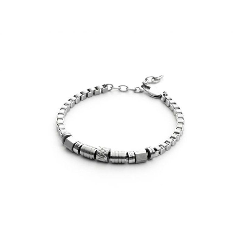 Bracciale Uomo 4US CESARE PACIOTTI  -  Steel Grid  -  4UBR3784