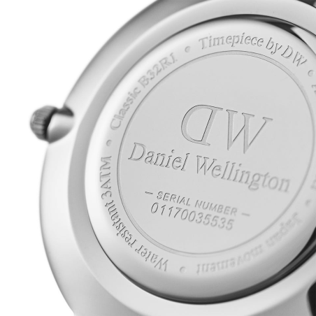 Orologio Donna Daniel Wellington DW00100164 - Orologio solo tempo acciaio silver collezione Petite Sterling 32 mm