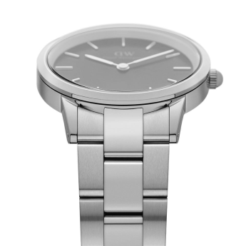 Orologio Uomo Daniel Wellington DW00100342 - Orologio solo tempo acciaio silver collezione Iconic Link 40 mm